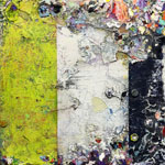 The Divide, 2013, Acrylic on Panel, 12 x 12